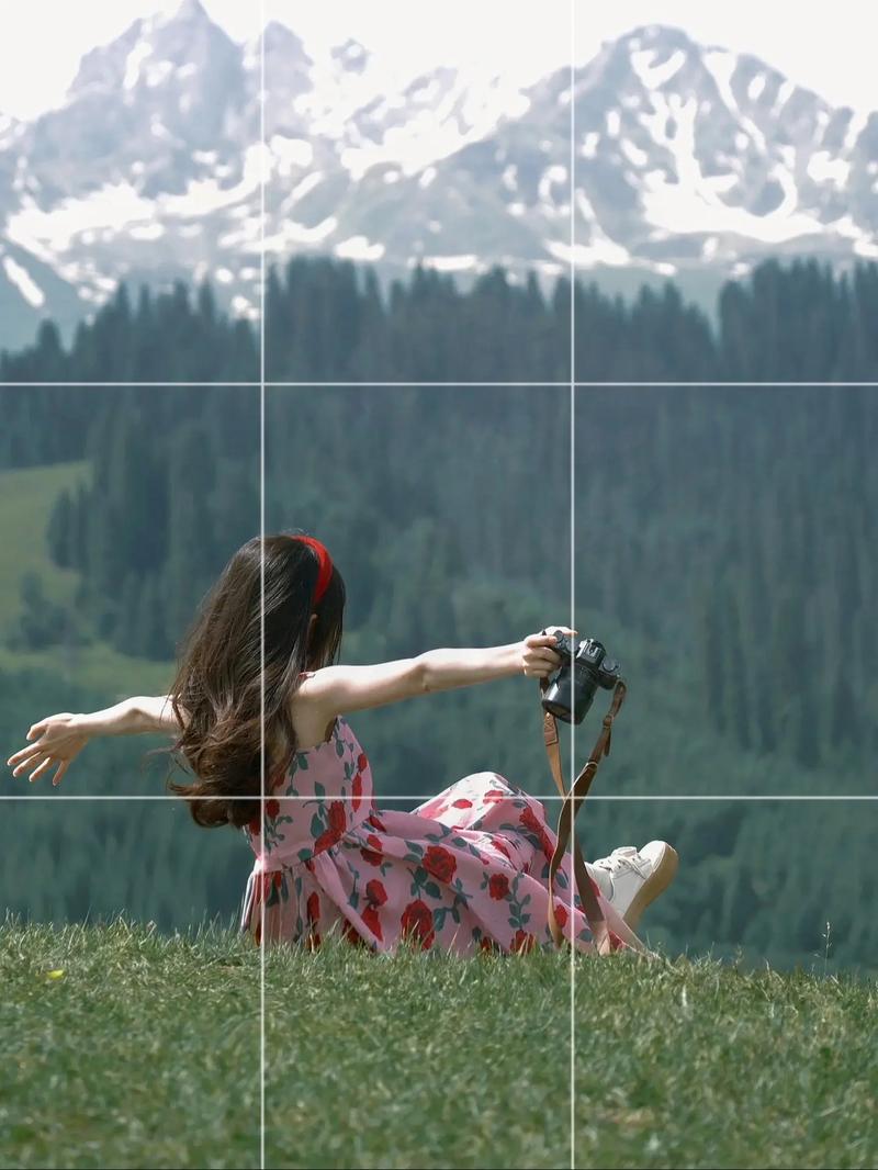 二、利用九宫格拍出好看照片的构图技巧